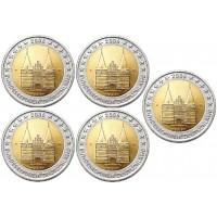 Duitsland 2 euro 2006 Lubeck - Holstentor (Sleeswijk-Holstein) ADFGJ UNC Duitsland 2 euro 2006 Lubeck - Holstentor (Sleeswijk-Holstein) ADFGJ UNC